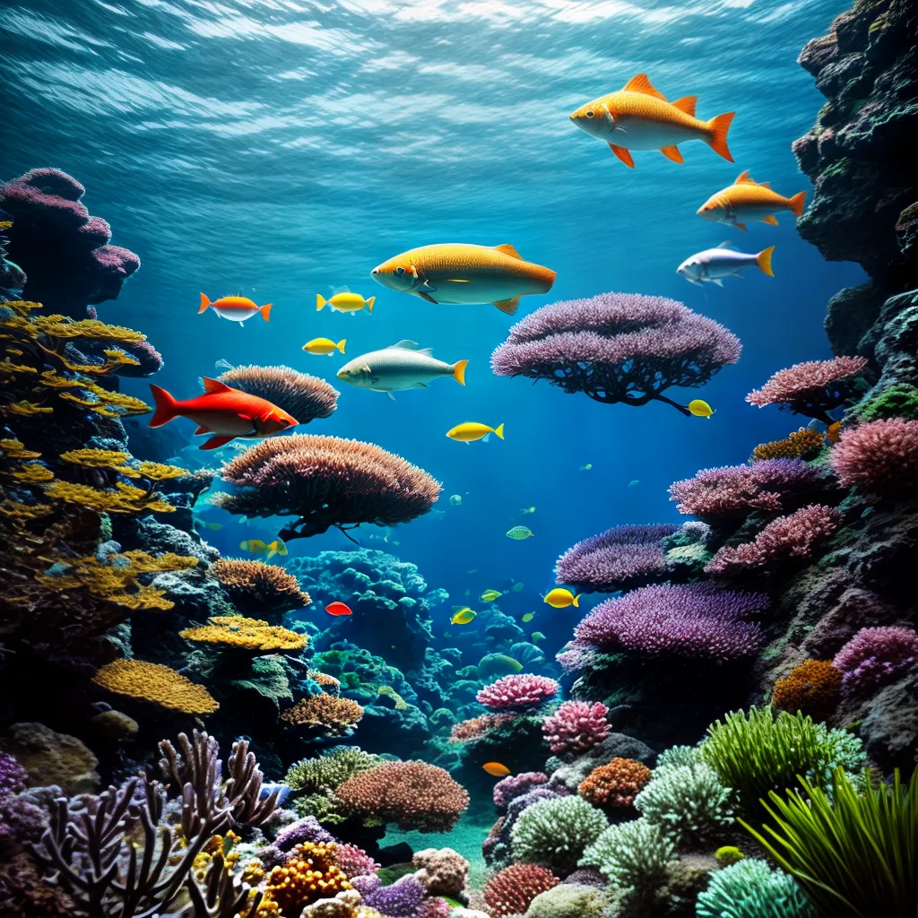 Encantos Submarinos: Descubra O Significado De Sonhar Com Oceanário 6 Fotos aquario peixes coloridos encantamento