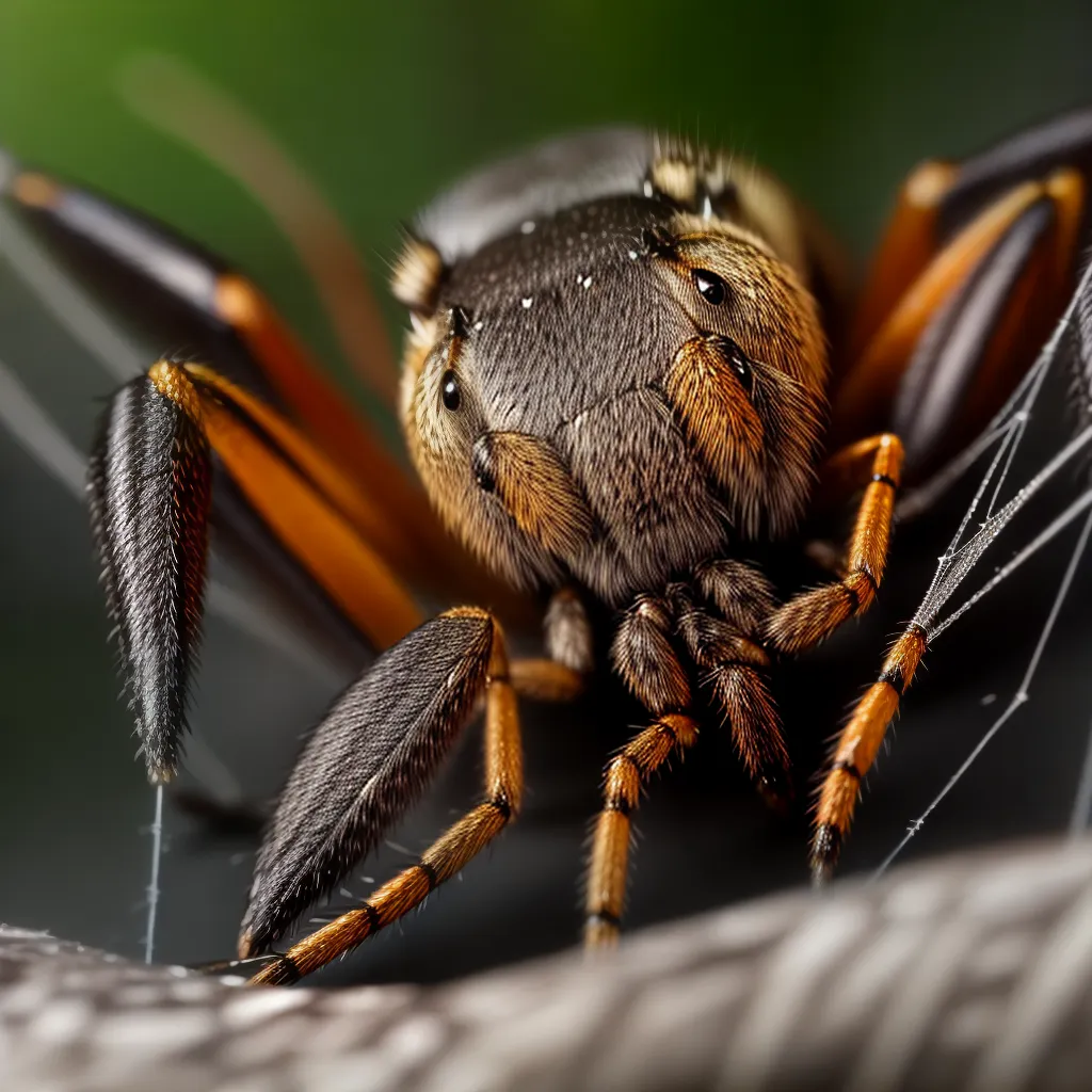 Fotos aranha teia foco pernas sonho