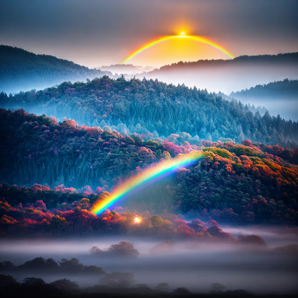 Fotos arco iris criativo sonho
