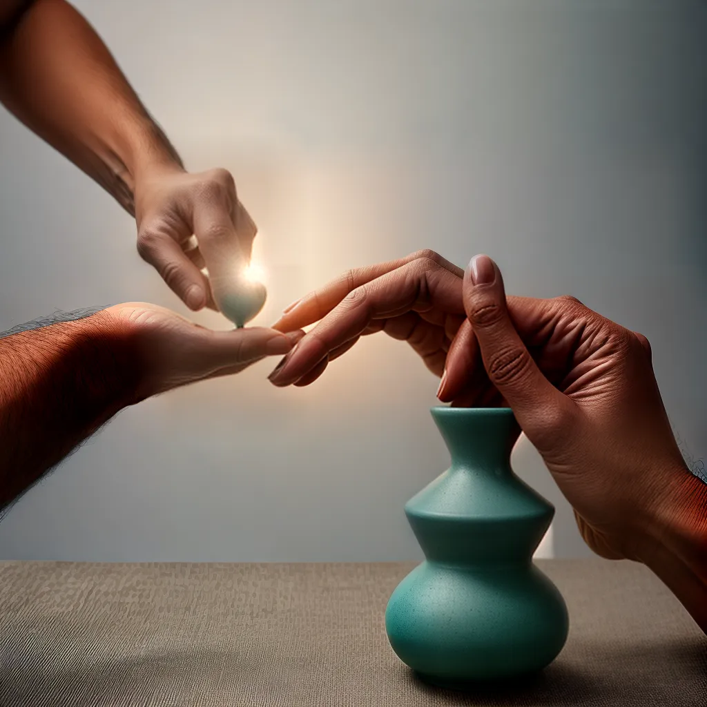 Mãos que Criam: Qual o significado de sonhar com artesanato? 6 Fotos arte argila maos vaso