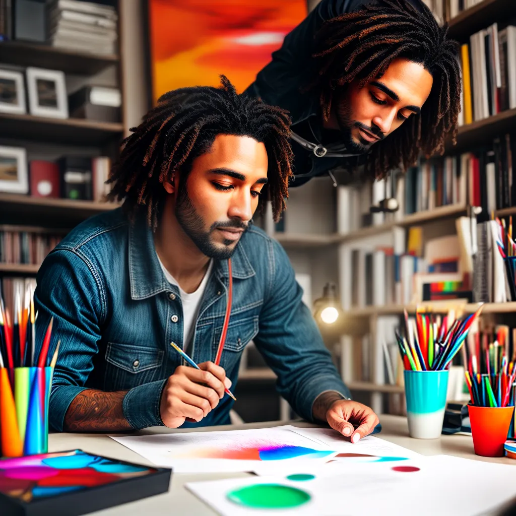Sonhar com Entusiasmo Criativo: Qual o Significado? 3 Fotos arte criativa inspiracao canvas cores