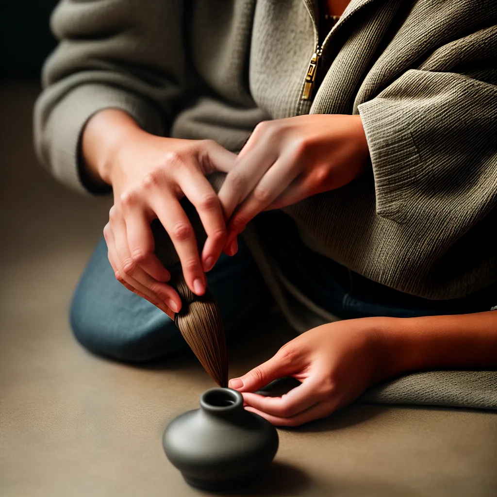 Significado de Sonhar com Arte e Artesanato: Descubra Agora 4 Fotos arte criativa roda potter maos argila