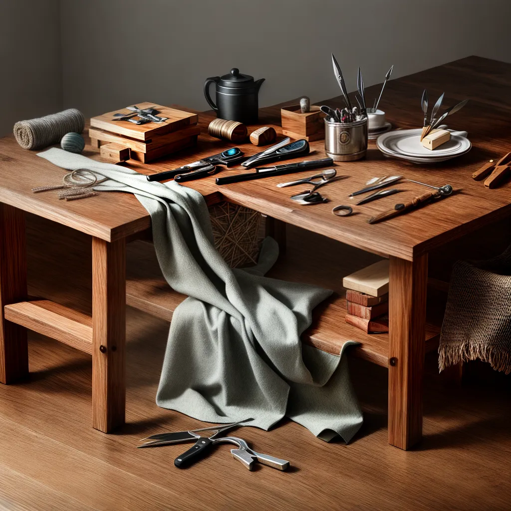 Título 4: O que Significa Sonhar com Artesanias e Trabalhos Manuais 5 Fotos artesanato mesa ferramentas tecido