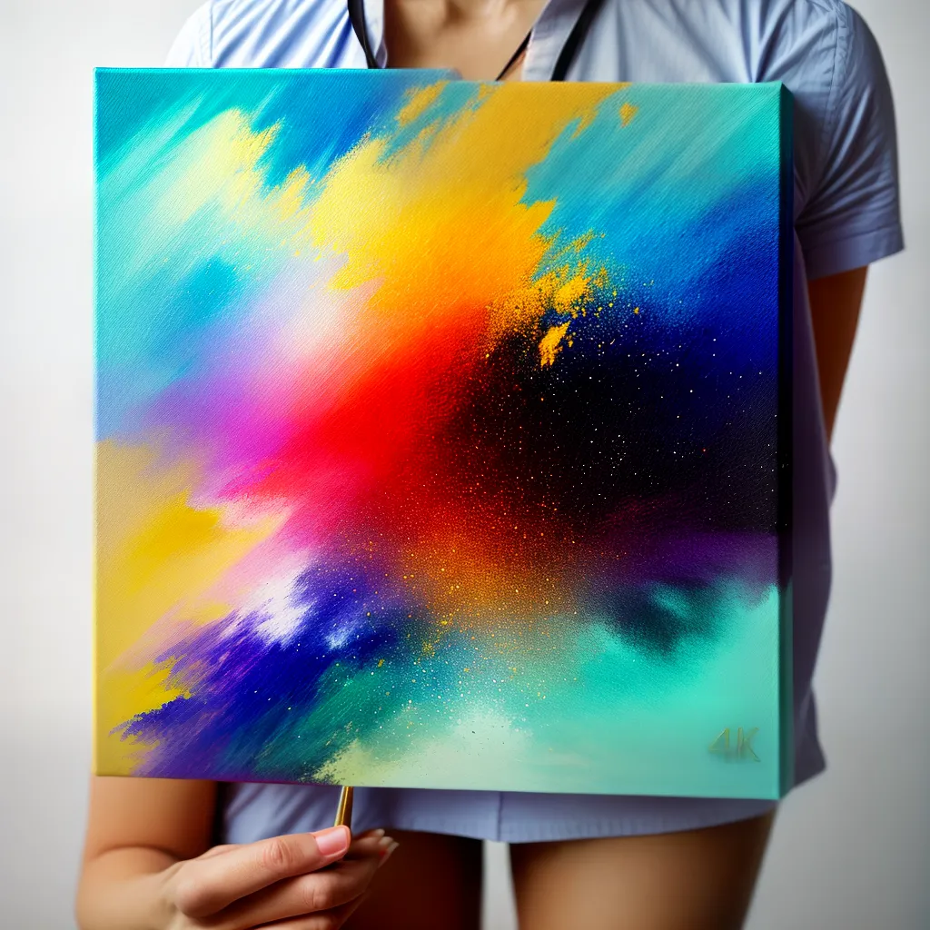 Descubra o Significado de Sonhos Artísticos 3 Fotos artista tela cores sonhos