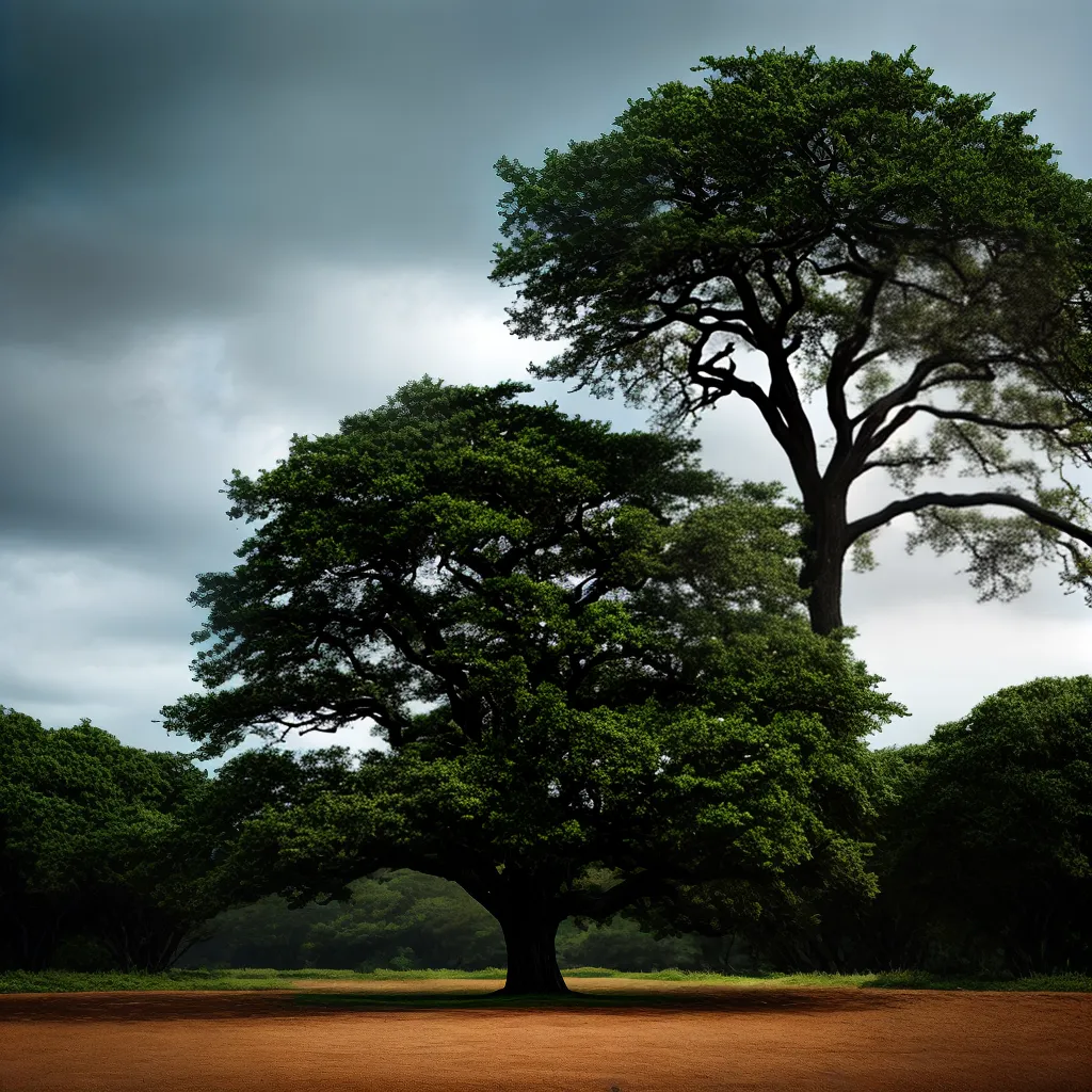 Árvore da vida ou da morte? Significado de sonhar com árvores 3 Fotos arvore majestosa ceu tempestade