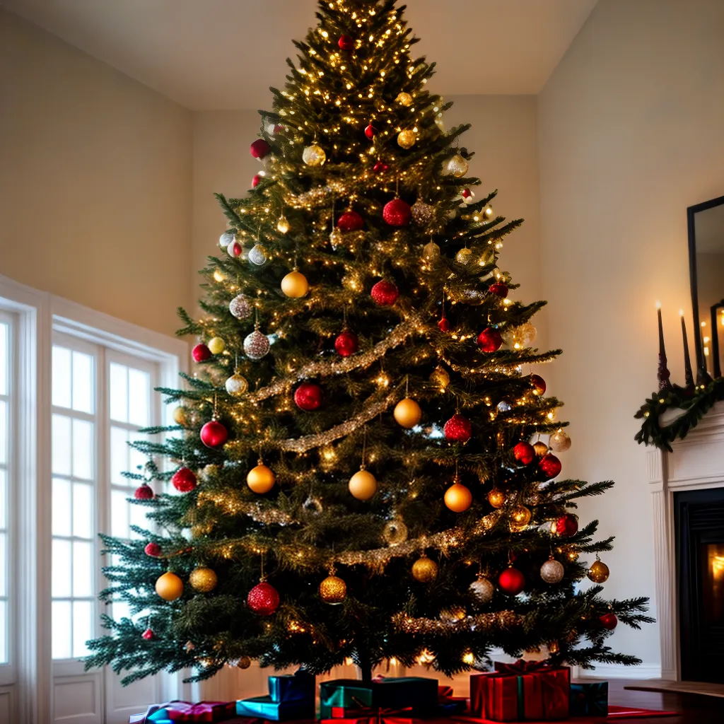 Sonhar com Pinheirinho: Descubra o significado simbólico da árvore de Natal 5 Fotos arvore natal luzes coloridas sala