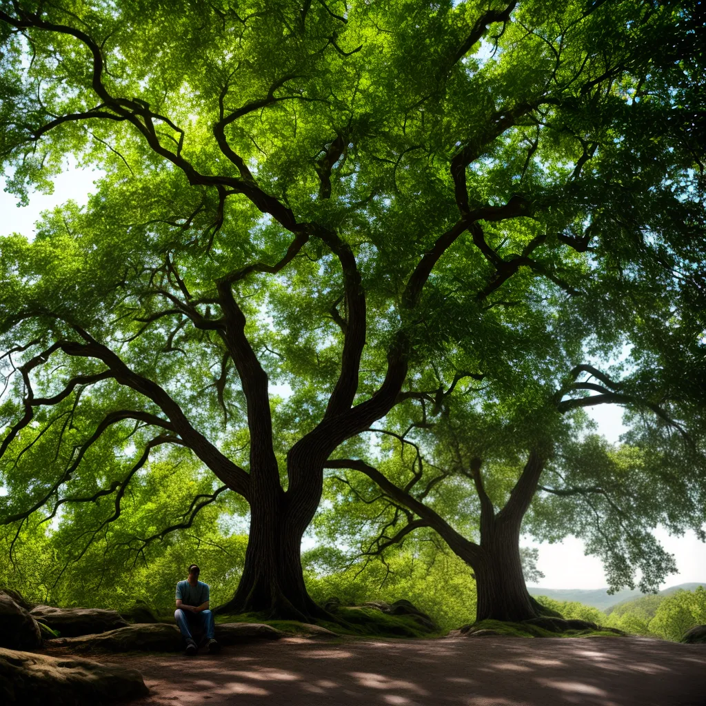 Conexão com a natureza: Significados de sonhar com árvore 3 Fotos arvore natureza meditacao paz