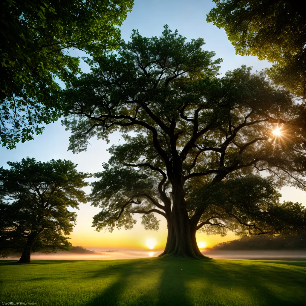 Árvore nos sonhos: simbolismo e interpretação 4 Fotos arvore por do sol ciclo