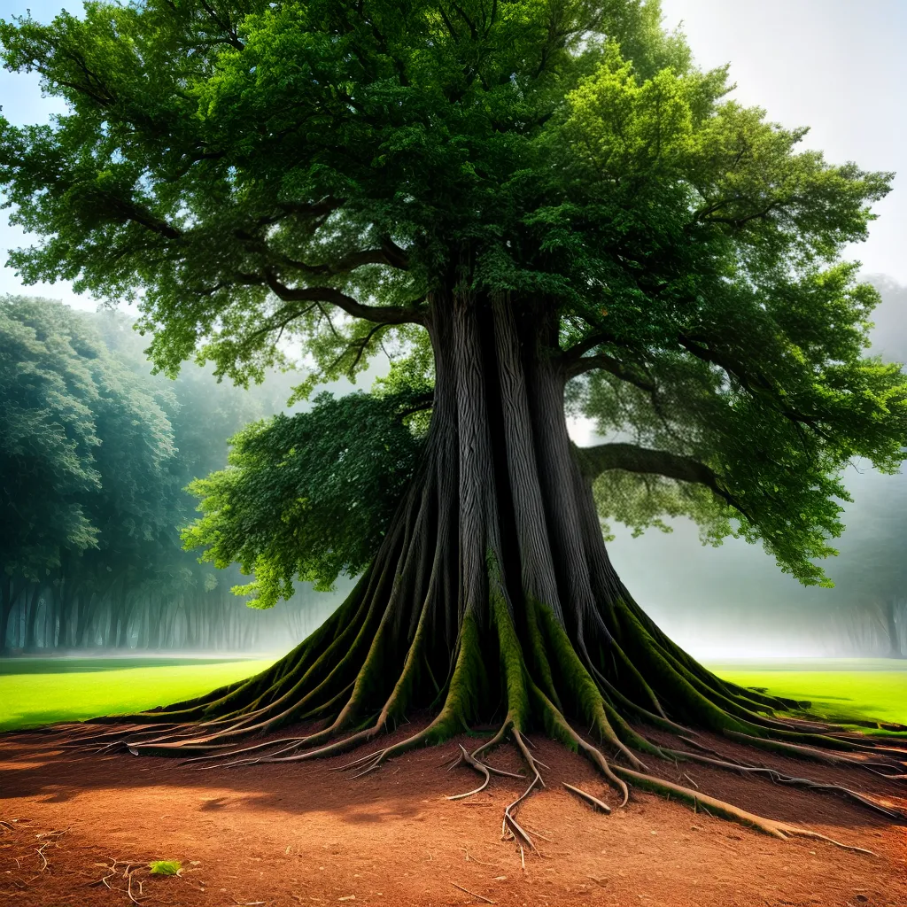 Enraizado na Terra: Descubra o Significado de Sonhar com Raízes 3 Fotos arvore raizes firmes conexao estabilidade