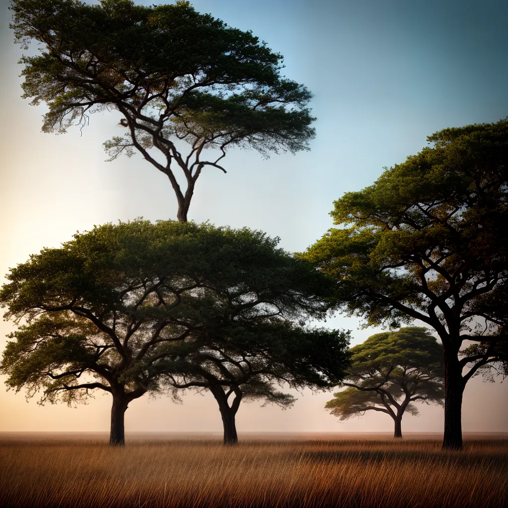 A simplicidade das coisas: sonhar com árvore do cerrado e seu significado 2 Fotos arvore savana raiz ceu