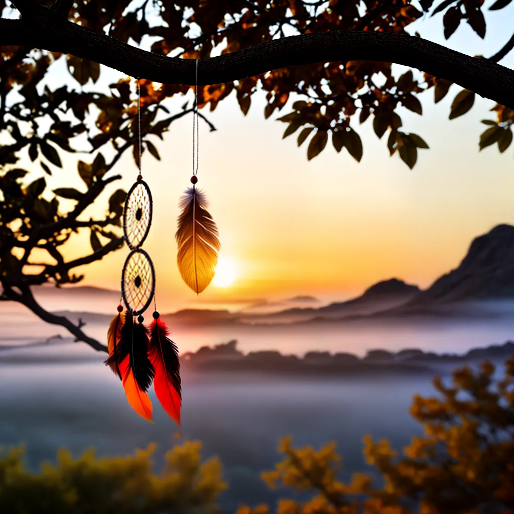 Fotos atrapa sonhos por do sol