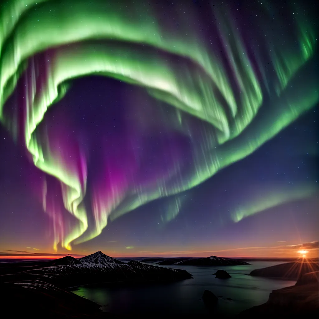 Fotos aurora boreal misterio sonho
