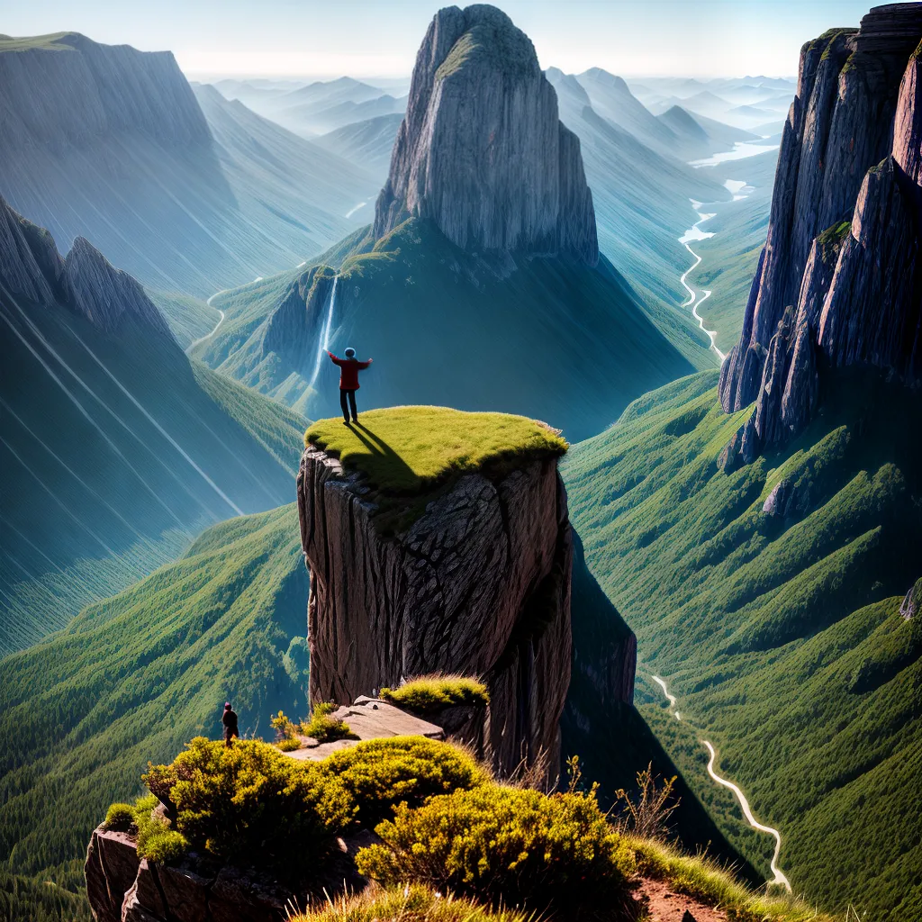 Vivendo o Eu: Descubra o Significado de Você 12 Fotos autoconhecimento montanha triunfo natureza