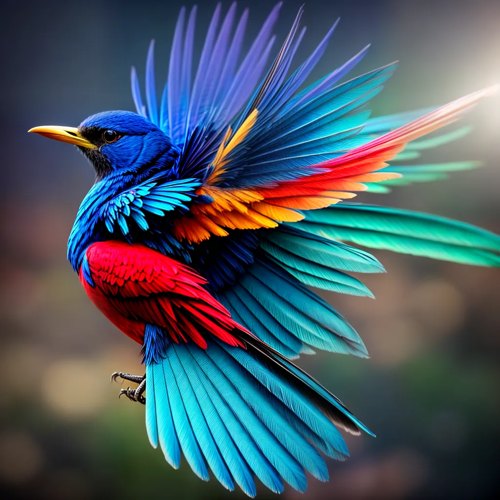 Interpretando os Sinais da Natureza: O que Significa Sonhar com Pássaros 6 Fotos ave colorida voo ceu azul