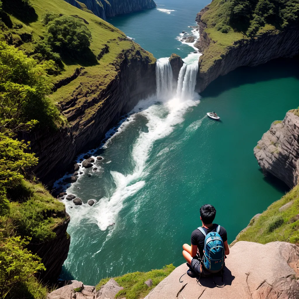 Administrar Sonhos para uma Vida de Condução em Trilhas e Cachoeiras 4 Fotos aventura cachoeira mochila cliff