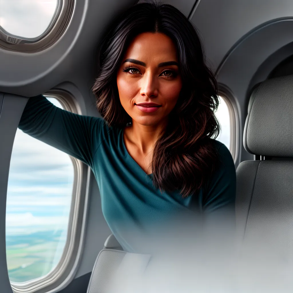 Embarque em um Sonho: Significado de Voar de Avião 4 Fotos aventura liberdade nuvens janela 1
