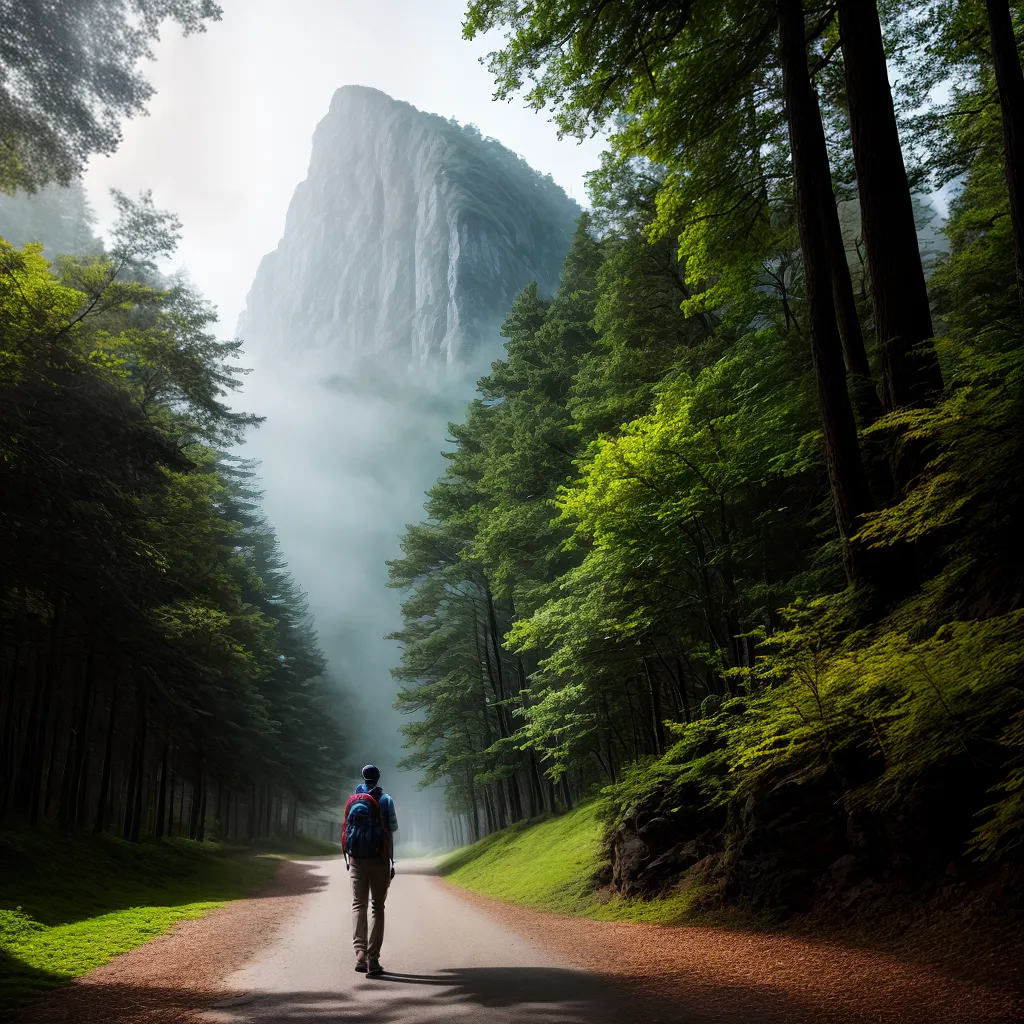 Seguindo Novos Rumos: Significado de Sonhar com Trilhas desconhecidas 4 Fotos aventura mochila floresta caminho