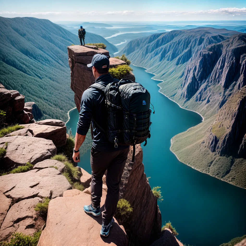 O Prazer da Aventura: Descubra o Significado de Sonhar com Esportes 5 Fotos aventura montanha cliff hiking mochila