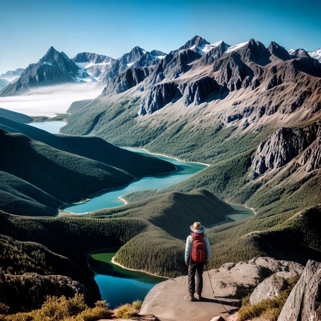 Expandindo a Imaginação: Sonhos com Viagens e Exploração 5 Fotos aventura montanha paisagem neve