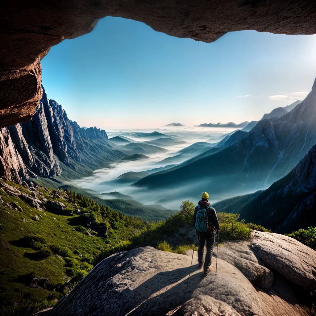 O Aventureiro que Existe Dentro de Você: Significado de Sonhar com Viagem 2 Fotos aventura montanha vista mochila