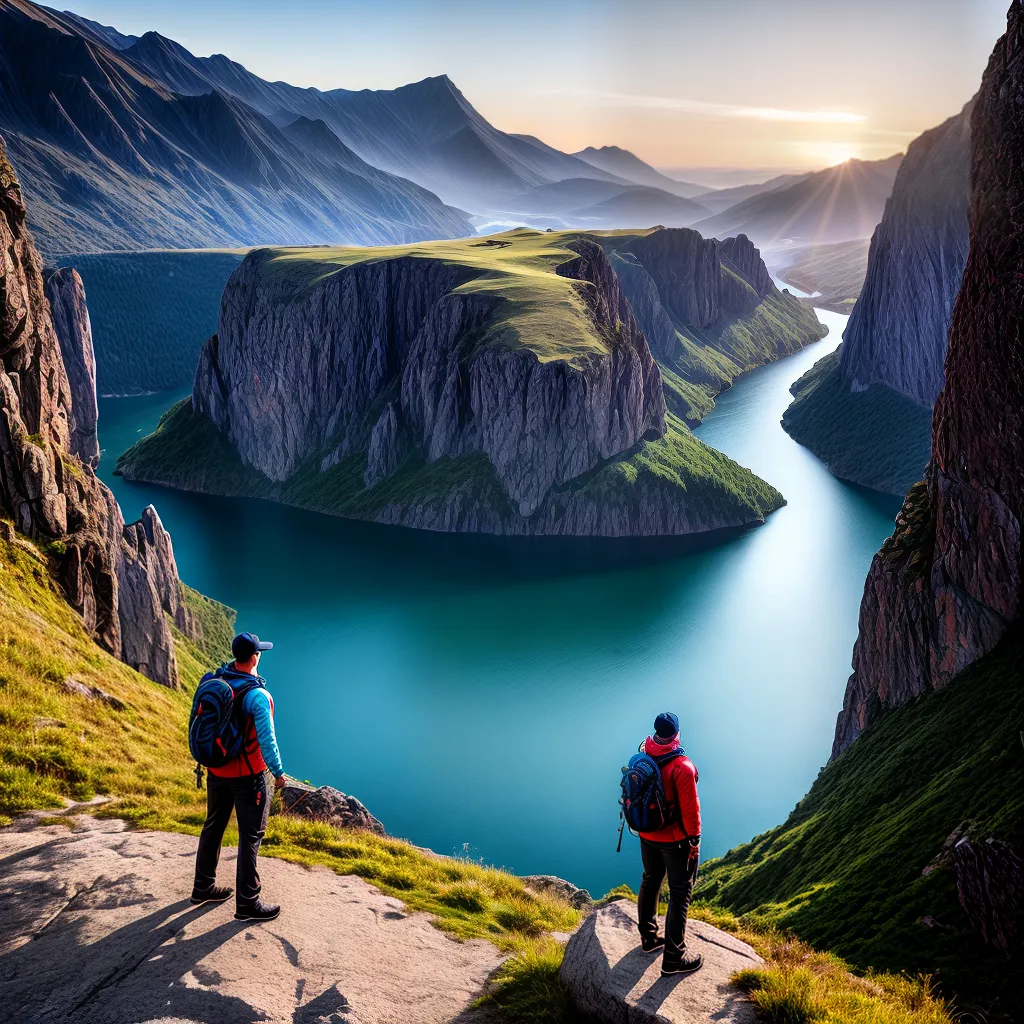 Decifrando os Sonhos de Aventuras em Paisagens Incríveis 5 Fotos aventura montanhas por do sol