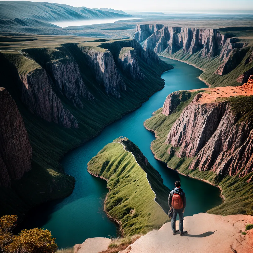 Expandindo a Imaginação: Sonhos com Viagens e Exploração 3 Fotos aventura paisagem mapacompasso sonho