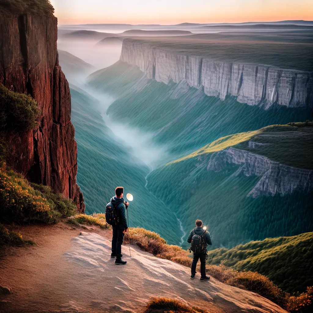 Expandindo a Imaginação: Sonhos com Viagens e Exploração 2 Fotos aventura paisagem por do sol