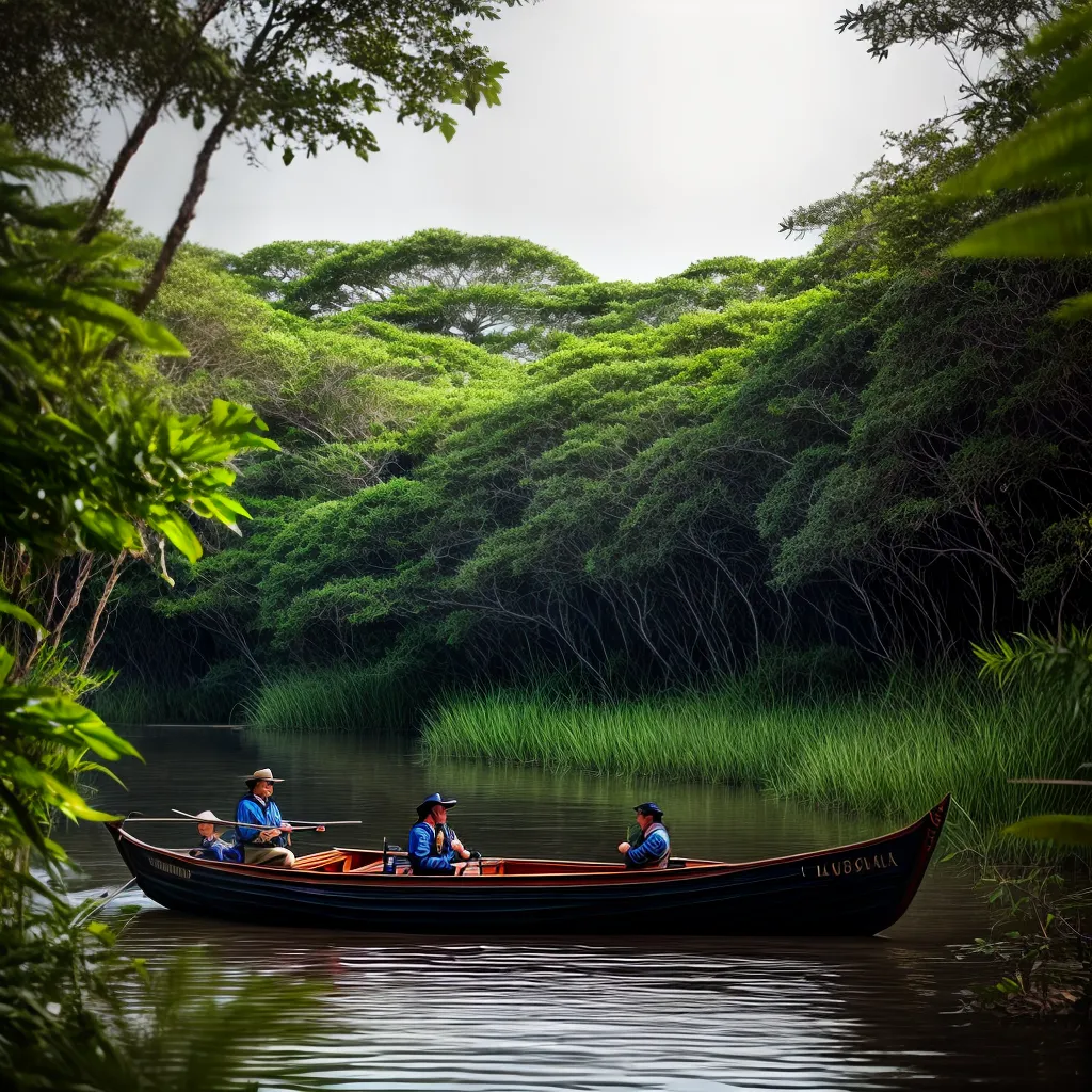 Fotos aventura pantanal bote natureza