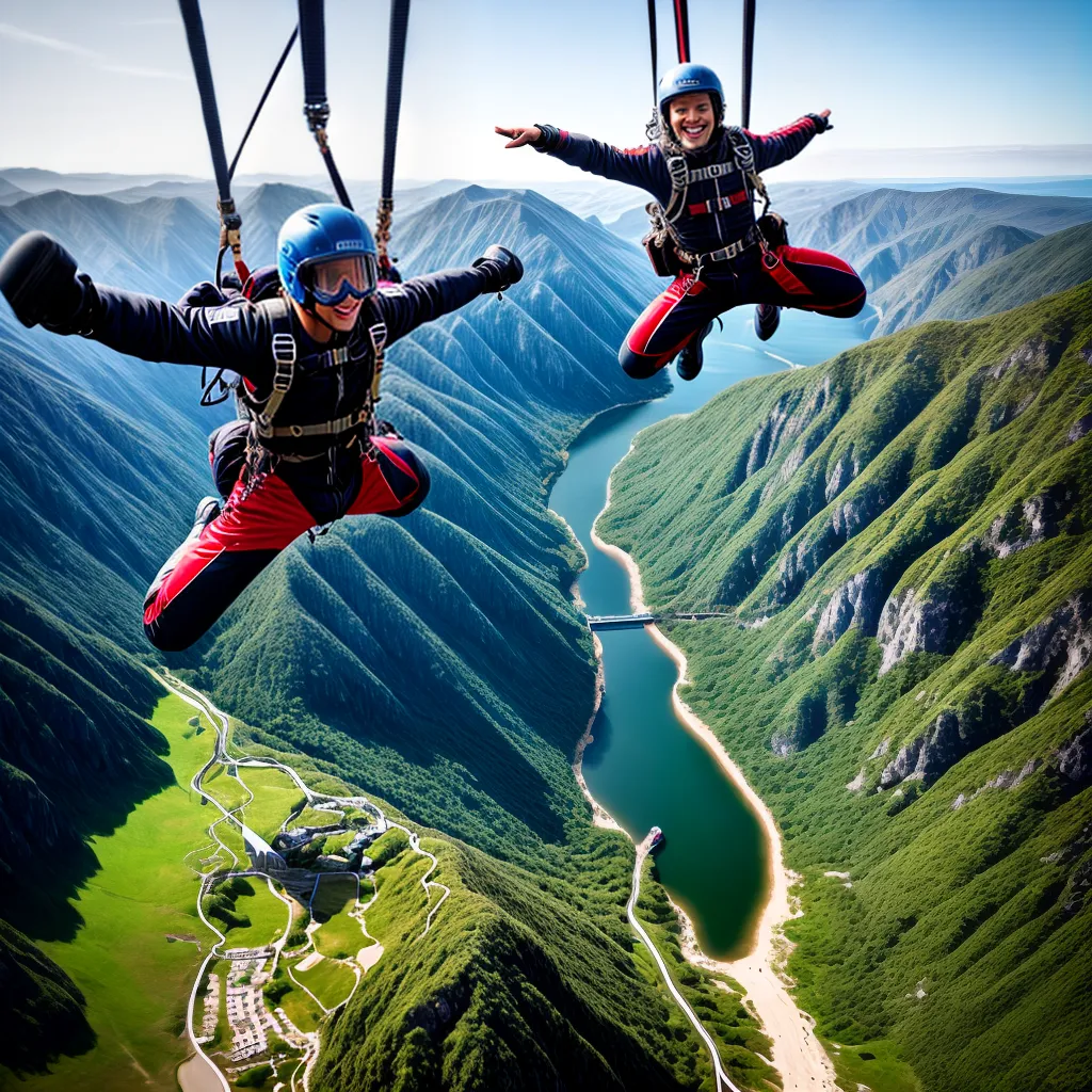O Que Significa Sonhar com Aventuras Radicais? 2 Fotos aventura radical sorriso liberdade