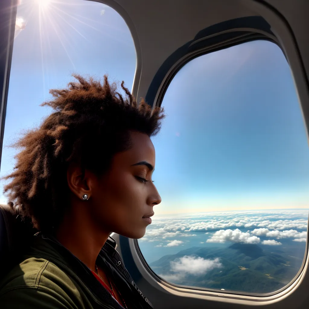 Significados dos Sonhos com Aviões 3 Fotos aviao janela nuvens liberdade