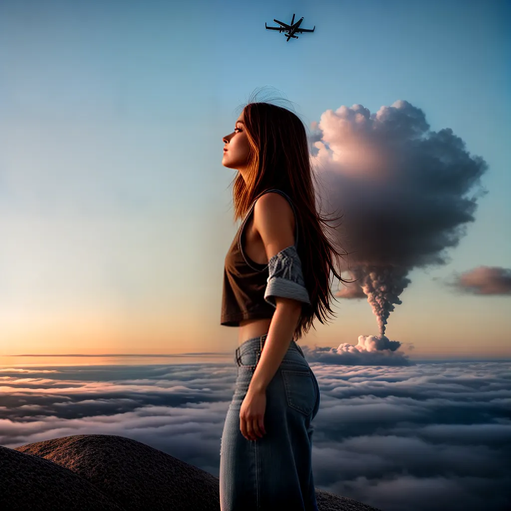 Fotos aviao nuvem viagem suitcase sonho