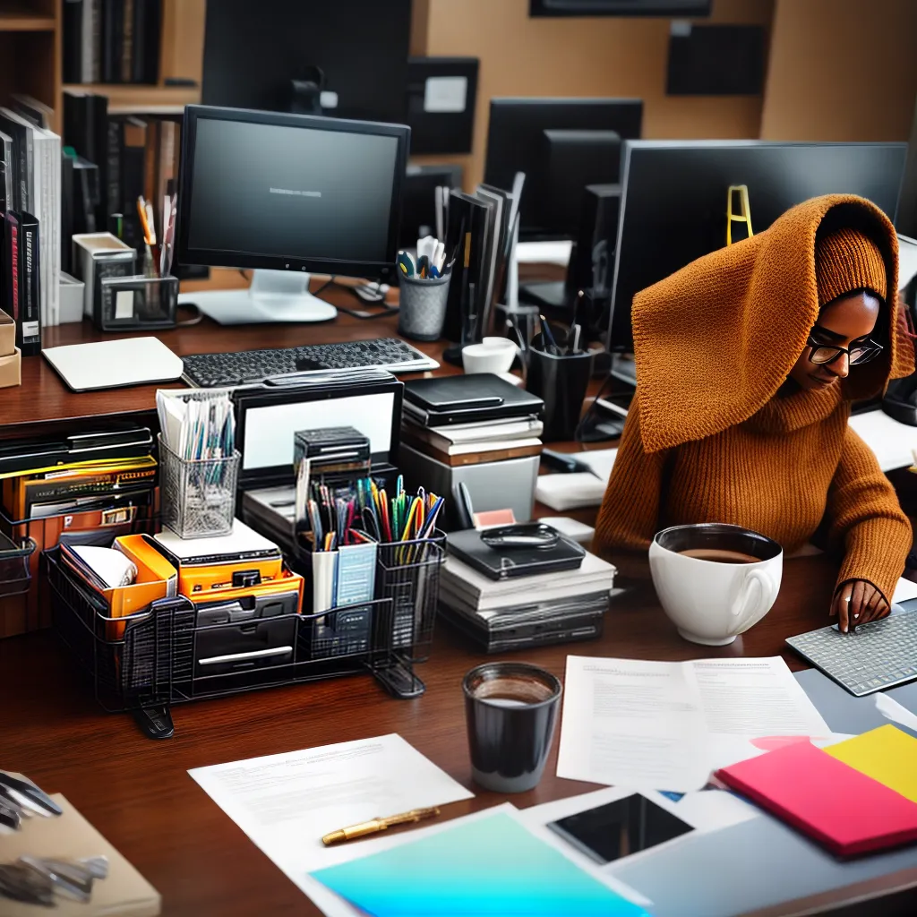 O Abalo dos Negócios: Qual o Significado de Sonhar com Mesa de Trabalho? 2 Fotos bagunca escritorio estresse trabalho