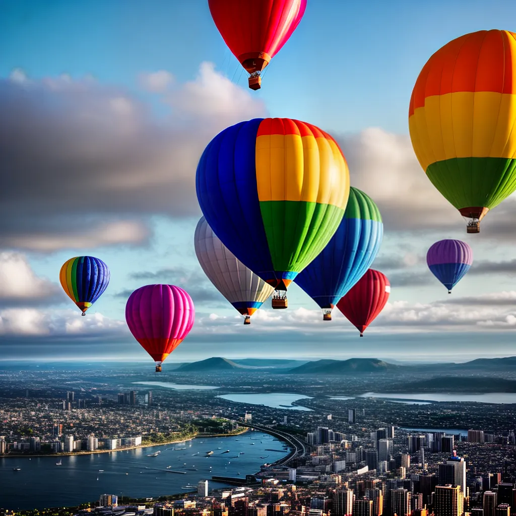 Descubra o Significado de Sonhos com Balões Coloridos. 5 Fotos baloes arco iris sonhos potencial