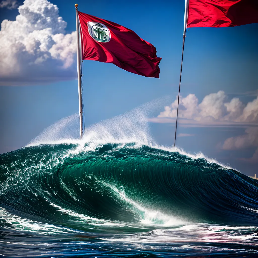 Descubra o Mistério por Trás da Bandeira do Qatar 4 Fotos bandeira catar simbolismo espada dhow azul
