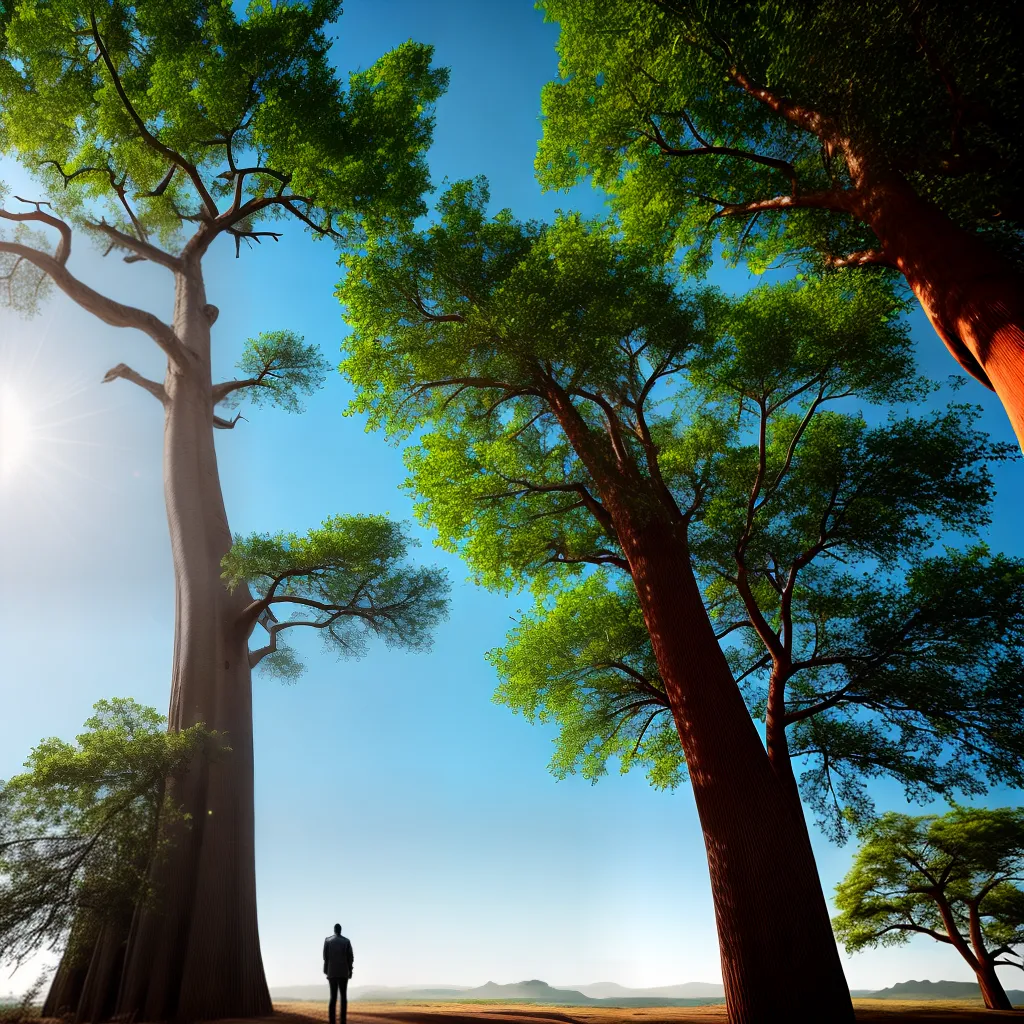 Significado de Sonhar com Árvores: Desvendando o Baobá e o Bambuzeiro 3 Fotos baobab forca bambu resiliencia