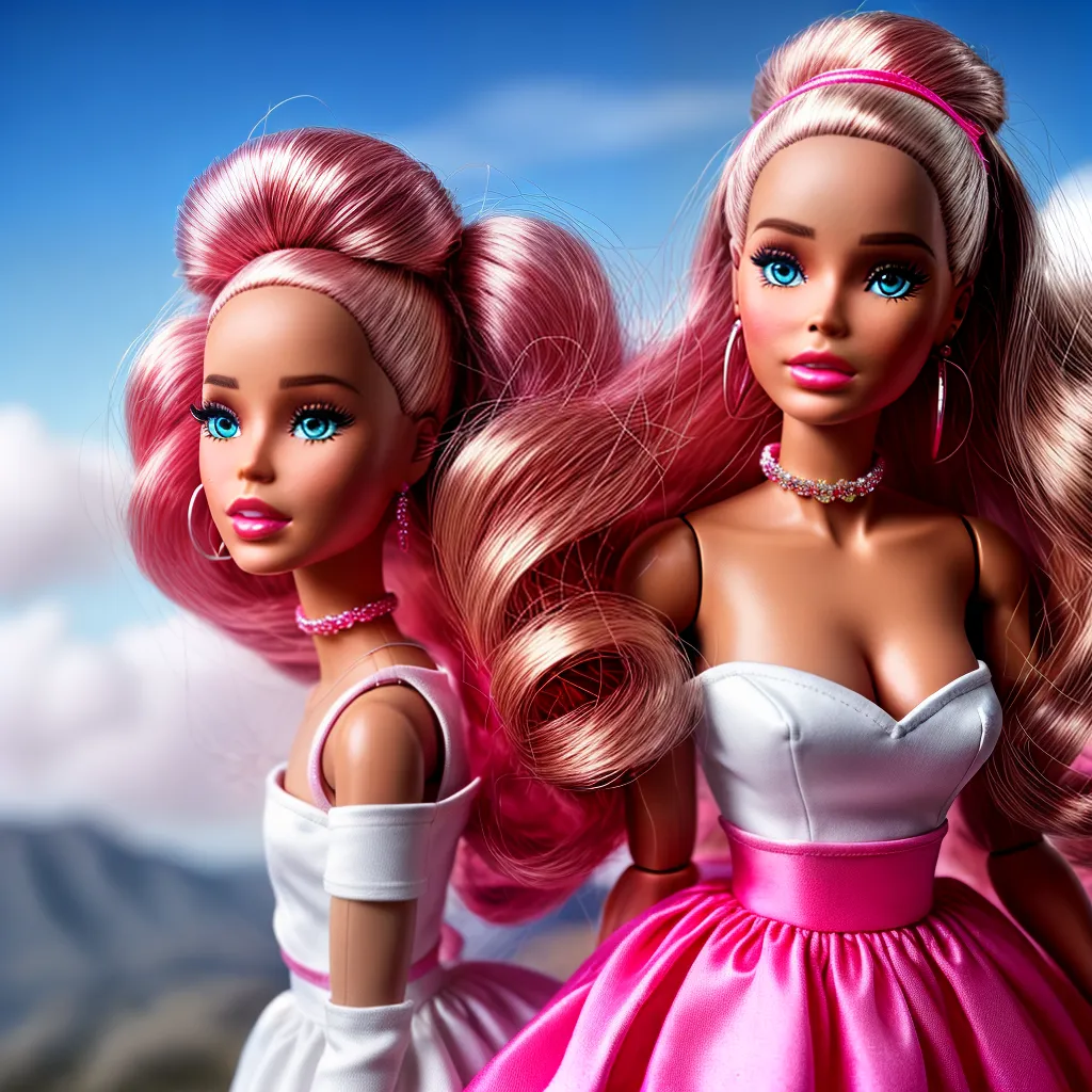 Fotos barbie rosa pensamento feminino poder
