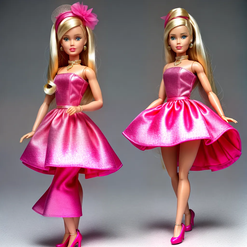 Fotos barbie vintage rosa icone cultura