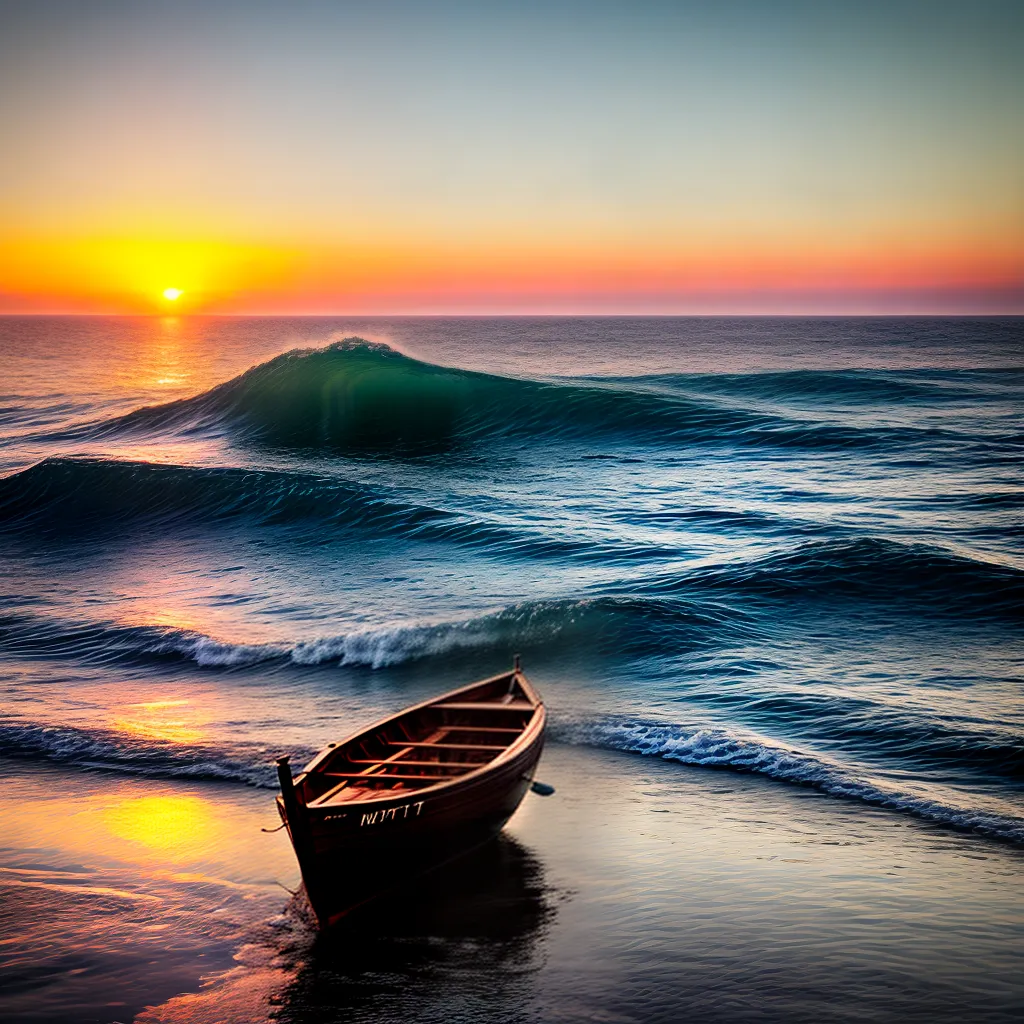 Navegando pelos Sonhos: O que Significa Sonhar com Barcos 4 Fotos barco paz por do sol
