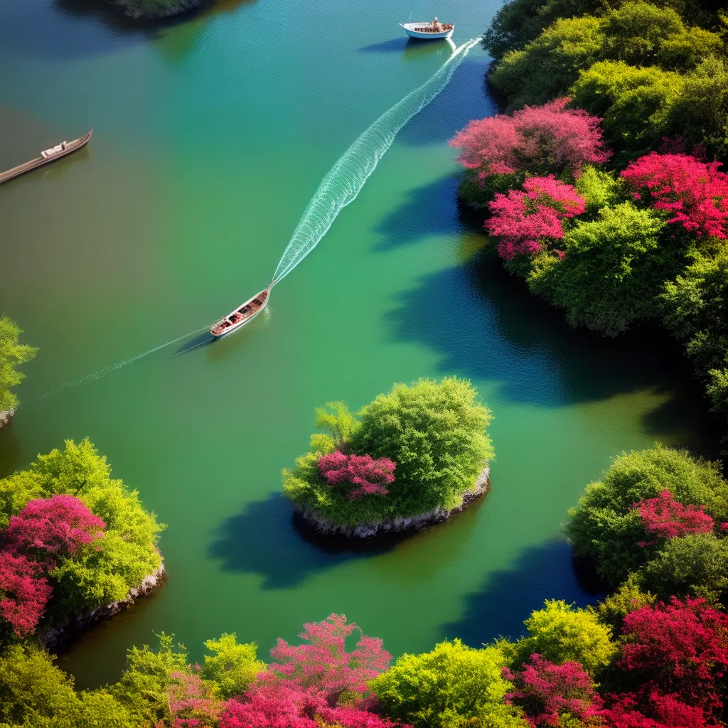 Desvendando o Significado de Sonhar com Passeios de Barco: Emoções e Simbolismos 2 Fotos barco sonho paz flor