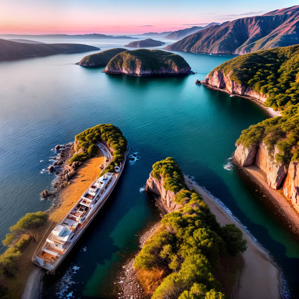 sonhos: - Navegando nos Sonhos: Descubra o Significado de Sonhar com Passeios de Barco. 6 Fotos barco sonho por do sol serenidade