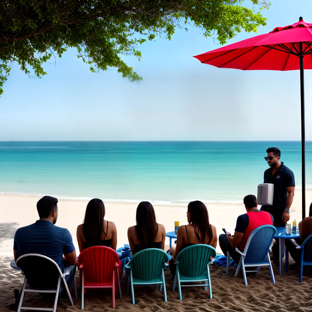 Descubra o que significa sonhar com Lanchonete na Praia 5 Fotos barra praia lazer sombra lanches