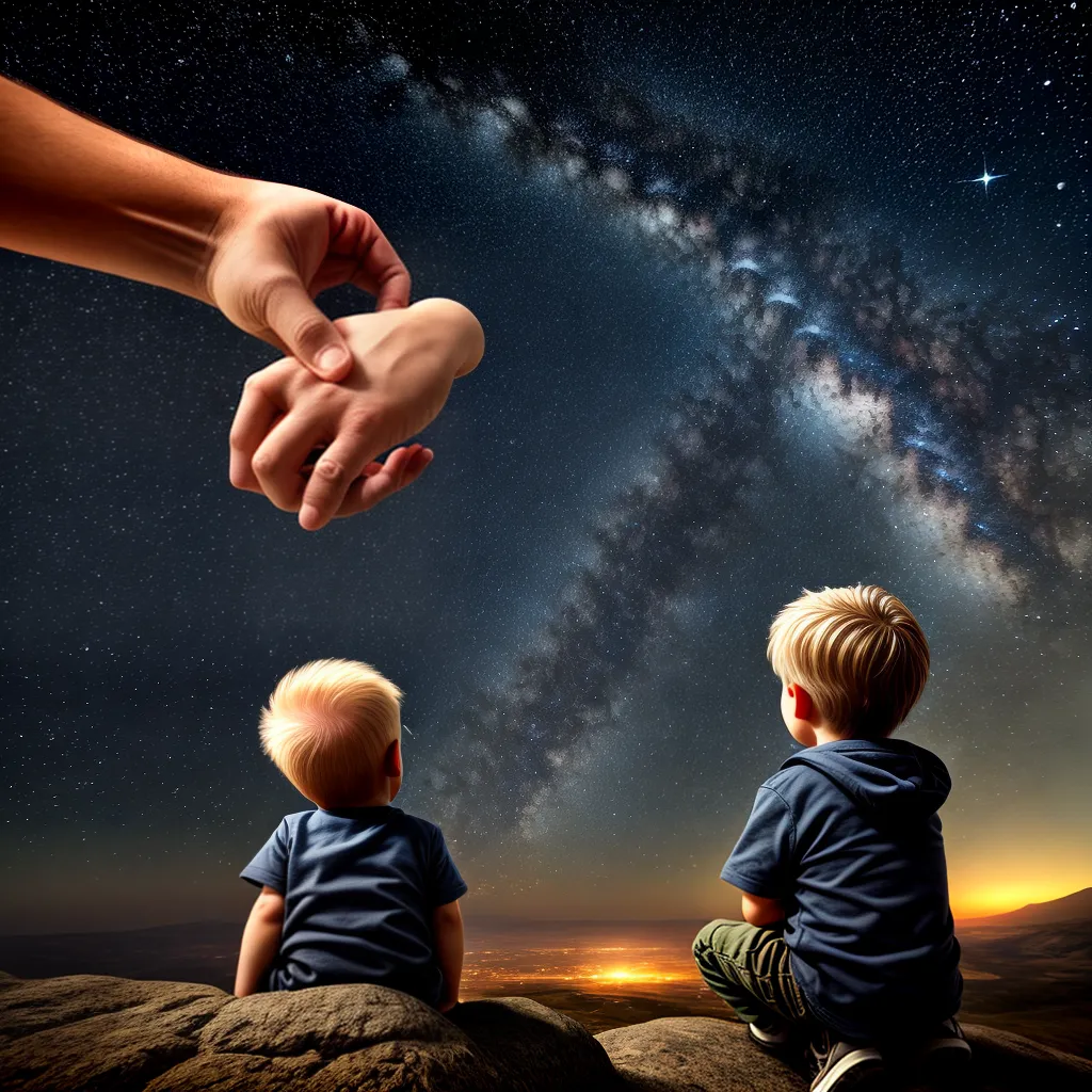 Isaac: Descubra o Surpreendente Significado Desse Nome! 2 Fotos bebe mao adulto estrelas