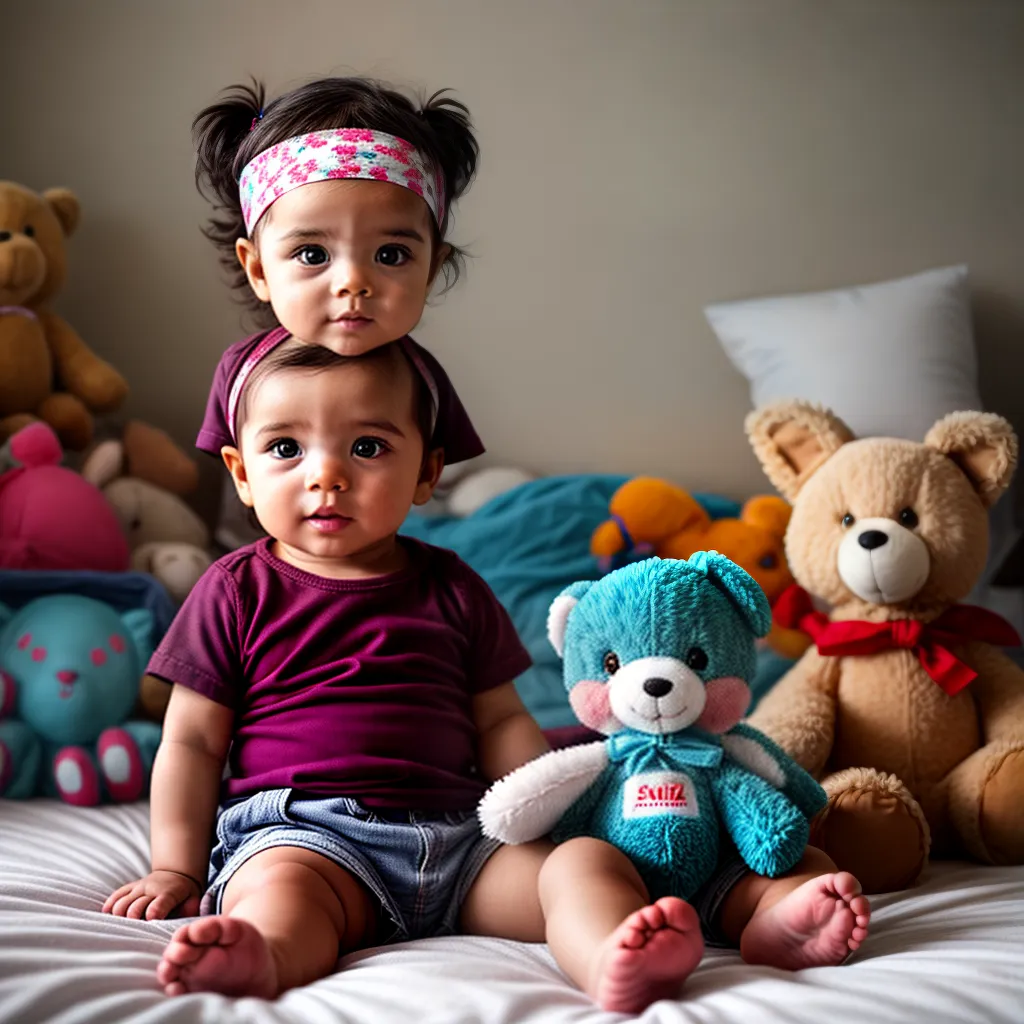 Fotos bebe menina suzi brinquedos pelucia