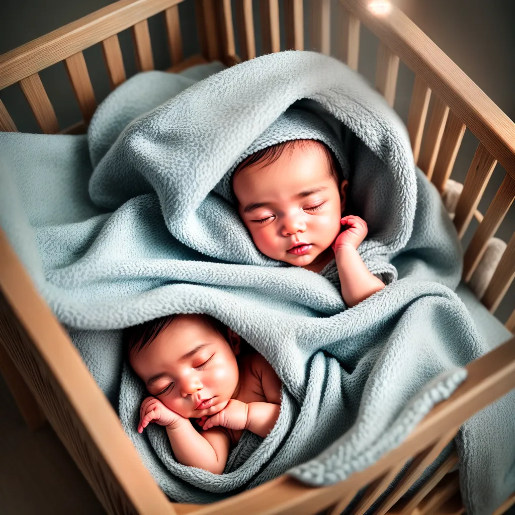 Fotos bebe sono berco brinquedos