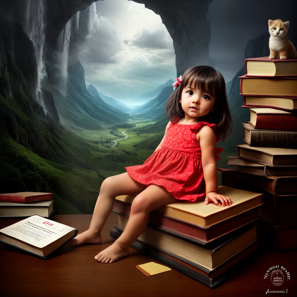 Fotos bebe suzi curiosa livros