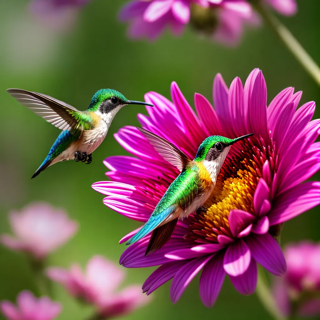 O que Significa Sonhar com Beija-flores: Conexão com a Natureza e Delicadeza 4 Fotos beija flor flores vibrante detalhes