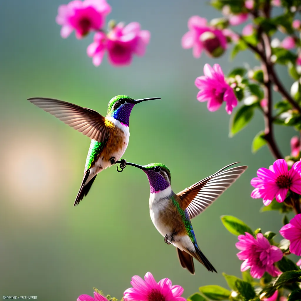 Significado de Sonhar com Néctar: Conexão com a Natureza e a Essência da Vida. 6 Fotos beijaflor flor colorida nectar