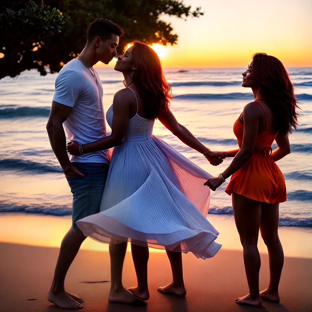 O que Significa Sonhar com Beijo Apaixonado? 2 Fotos beijo por do sol praia casal
