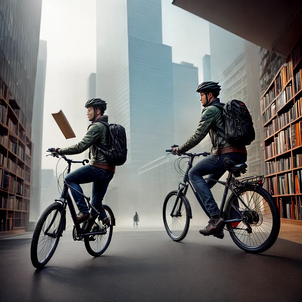 Sonhar com Biblioteca e Bicicleta: Qual o Significado? 6 Fotos biblioteca bicicleta livros descoberta