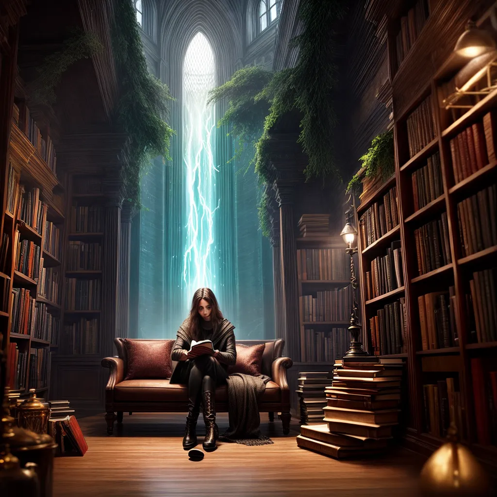O Que Significa Sonhar com Livros e Fantasia. 5 Fotos biblioteca imaginacao magia mundo